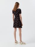 Czarna sukienka w kwiaty - czarny - CROPP - small6