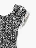 Sukienka hiszpanka w kwiaty - kremowy - CROPP - small5