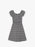 Sukienka hiszpanka w kwiaty - kremowy - CROPP - small6