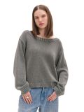 Baumwollpullover mit Wascheffekt - Grau - CROPP - small1