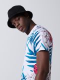 Tricou slim fit cu imprimeu - alb - CROPP - small1