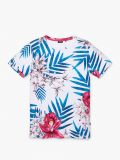 Tricou slim fit cu imprimeu - alb - CROPP - small4