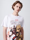 Koszulka Guardians of the Galaxy - biały - CROPP - small1