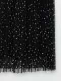 Fustă plisată, cu buline - negru - CROPP - small5