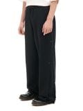 Dresy z zapinanymi panelami po bokach - czarny - CROPP - small1