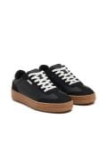 Czarne sneakersy z białymi elementami - czarny - CROPP - small2