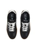 Czarne sneakersy z białymi elementami - czarny - CROPP - small5