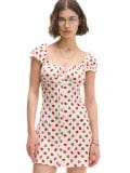 Gemustertes kleid - Weiß - CROPP - small3