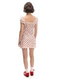 Gemustertes kleid - Weiß - CROPP - small4