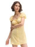 Rochie cu imprimeu - galben-deschis - CROPP - small3