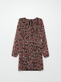 Sukienka w kwiaty - czerwony - CROPP - small2