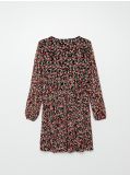 Sukienka w kwiaty - czerwony - CROPP - small4