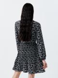 Rochie plisată în partea de jos - negru - CROPP - small3