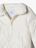 Krótka kurtka puffer - kremowy - CROPP - small5