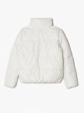 Krótka kurtka puffer - kremowy - CROPP - small6