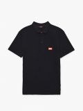 Koszulka polo z aplikacją Marvel - czarny - CROPP - small1