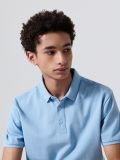 Koszulka polo - niebieski - CROPP - small1