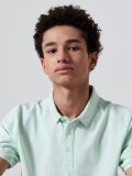 Koszulka polo - zielony - CROPP - small4