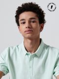 Koszulka polo - zielony - CROPP - small1