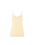 Õlapaeltega kleit - cream - CROPP - small2