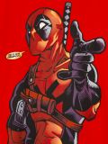 Tricou cu imprimeu Deadpool - roșu - CROPP - small2