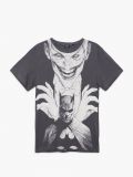 Tričko s potiskem Batman - tmavě šedá - CROPP - small1