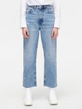 Jeans straight con effetto consumato decorativo - Blu - CROPP - small2