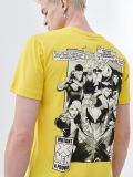 Koszulka z nadrukiem X-Men - żółty - CROPP - small1