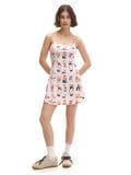 Mini haljina s dezenom - šareno - CROPP - small1