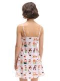 Mini haljina s dezenom - šareno - CROPP - small4