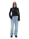 Czarny sweter z szerokimi rękawami - czarny - CROPP - small2
