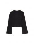 Czarny sweter z szerokimi rękawami - czarny - CROPP - small3