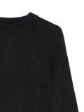 Czarny sweter z szerokimi rękawami - czarny - CROPP - small4