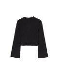 Czarny sweter z szerokimi rękawami - czarny - CROPP - small5