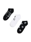 3 pack čarapa niskih - CRNO - CROPP - small1