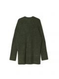 Ciemnozielony sweter oversize z wełną - zielony - CROPP - small6