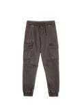 Joggers z žepi za tovor - temno siva - CROPP - small3