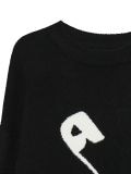 Pulover s potiskom - črna - CROPP - small7
