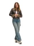 Джинси straight - синій - CROPP - small2