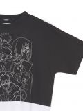 Dwukolorowy t-shirt Naruto Shippuden - czarny - CROPP - small2
