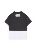 Dwukolorowy t-shirt Naruto Shippuden - czarny - CROPP - small3