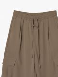 Beżowe spodnie wide leg cargo - beżowy - CROPP - small5