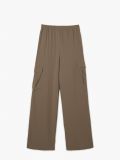Beżowe spodnie wide leg cargo - beżowy - CROPP - small6