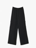 Czarne spodnie wide leg cargo - czarny - CROPP - small6
