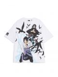 Biała koszulka z nadrukiem Naruto - biały - CROPP - small1