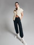 Pikowane joggery - czarny - CROPP - small1