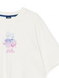 Kremowa koszulka z nadrukiem Rick and Morty - beżowy - CROPP - small4