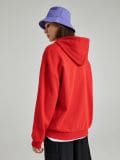 Czerwona bluza z kapturem oversize - czerwony - CROPP - small3