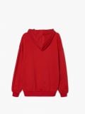 Czerwona bluza z kapturem oversize - czerwony - CROPP - small6