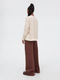 Bluza w paski - beżowy - CROPP - small2